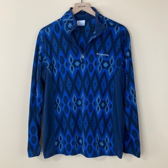 Patterned Fleece Pullover - Picture 1 of 4